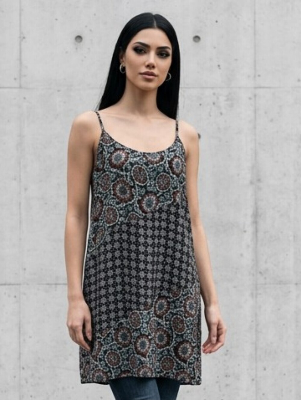NWT Xhiliration Spaghetti Strap Dress Sz XL